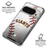 MLB San Francisco Giants Game Ball Pixel 9 Pro XL Clear Case